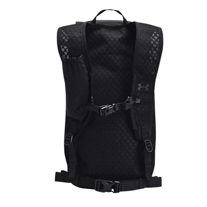 White Castlerock Marl - Back - Under Armour Launch Trail Backpack