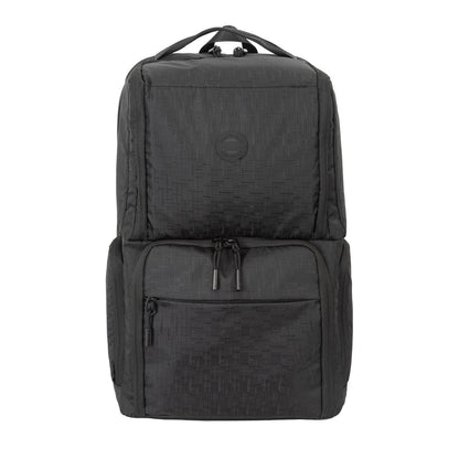 Black - Side - Firetrap Polyester Everyday Backpack