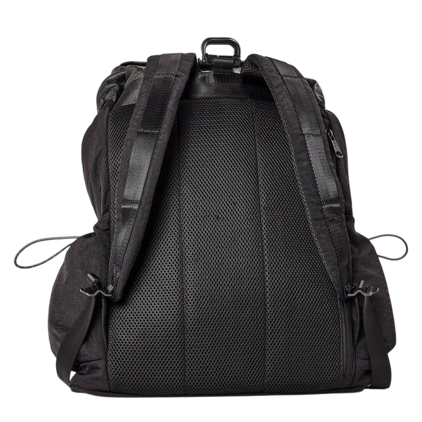 Black - Back - Diesel Nylon Rucksack