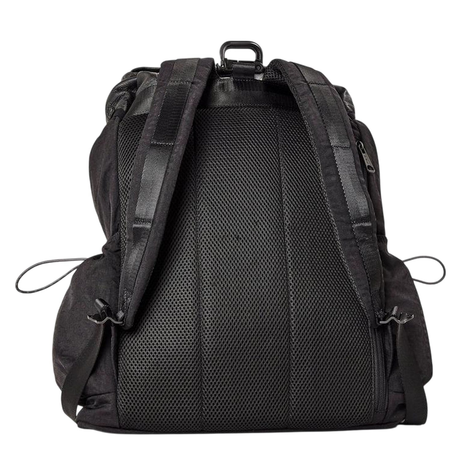 Black - Back - Diesel Nylon Rucksack