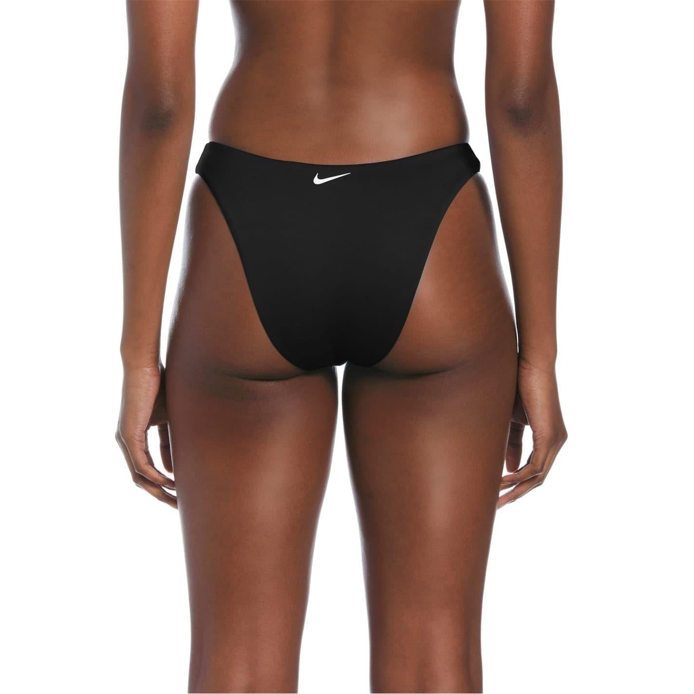 Black - Back - Nike Womens-Ladies Sling Bikini Bottoms