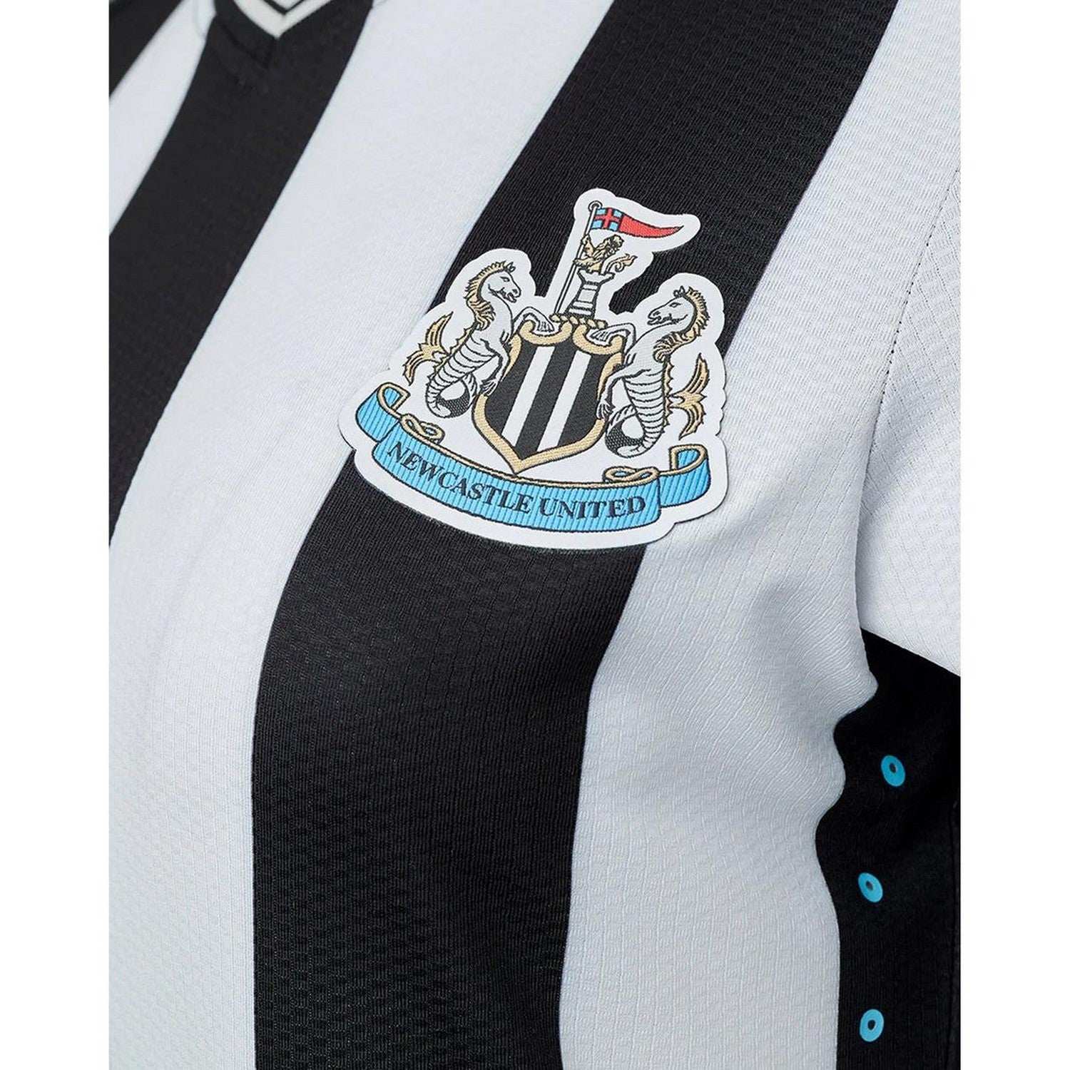 Black-White - Side - Castore Womens-Ladies Newcastle United FC Replica Football Shirt