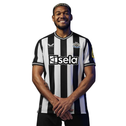 Black-White - Lifestyle - Castore Womens-Ladies Newcastle United FC Replica Football Shirt