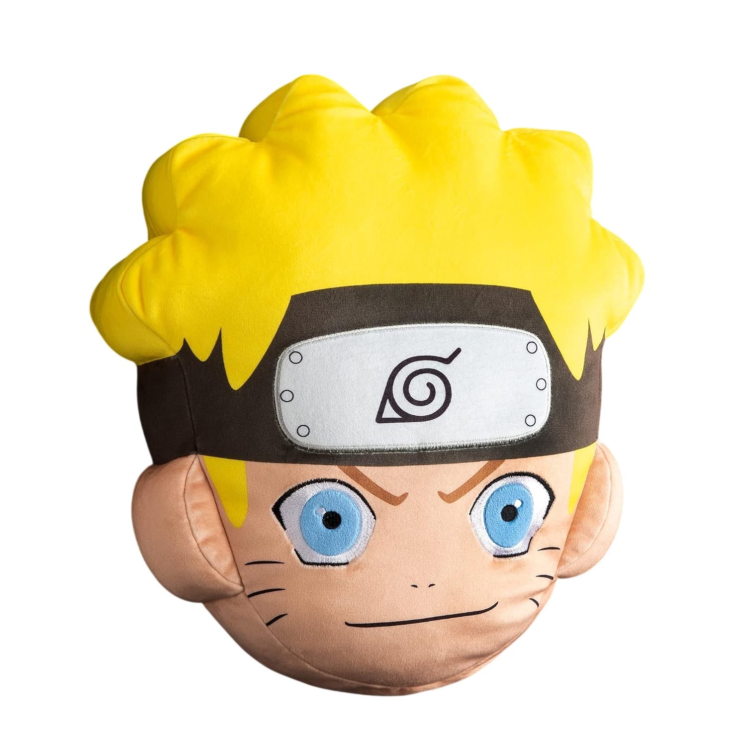 Multicoloured - Front - Naruto Head Plush Toy