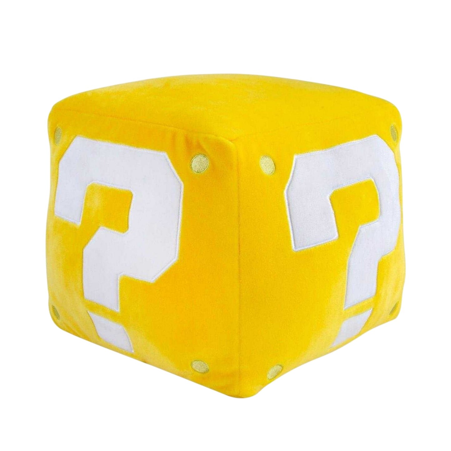 Yellow - Side - Super Mario Bros Block Plush Toy