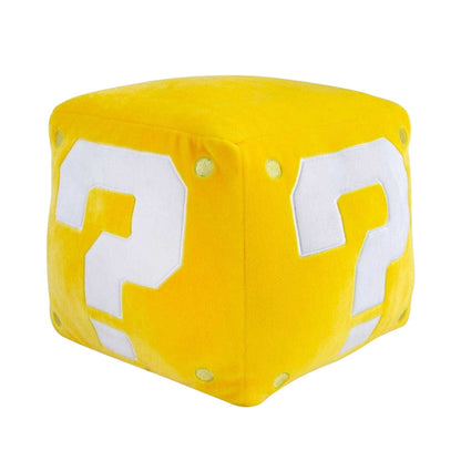 Yellow - Side - Super Mario Bros Block Plush Toy