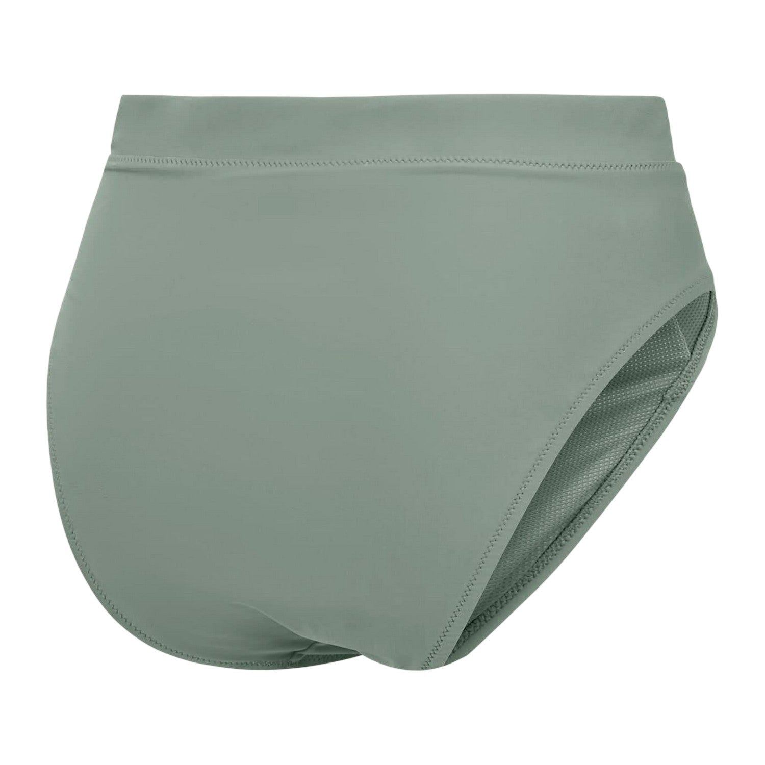 Green - Back - Speedo Womens-Ladies Performance High Leg Bikini Bottoms