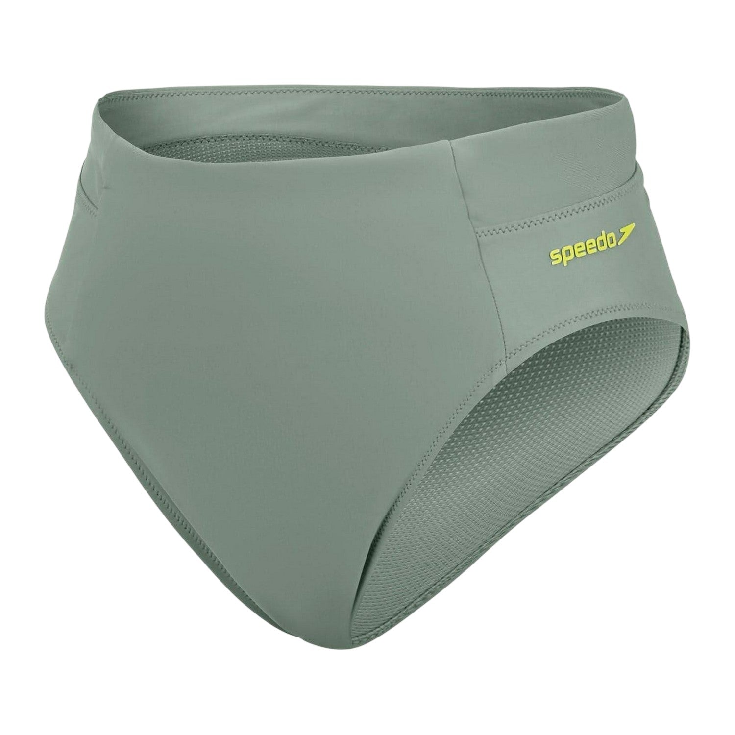 Green - Front - Speedo Womens-Ladies Performance High Leg Bikini Bottoms