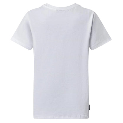 White - Back - Gym King Childrens-Kids Fundamental Mini T-Shirt