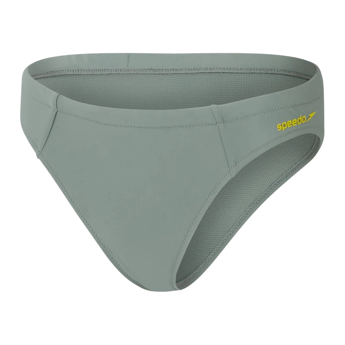 Green - Front - Speedo Womens-Ladies Logo High Leg Bikini Bottoms