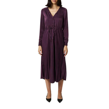 Plum Perfect - Pack Shot - Vero Moda Womens-Ladies Cindy A-line Maxi Dress