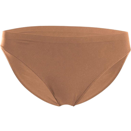 Macchiato - Side - Wolford Womens-Ladies Individual Seamless Bikini Bottoms (Pack of 2)