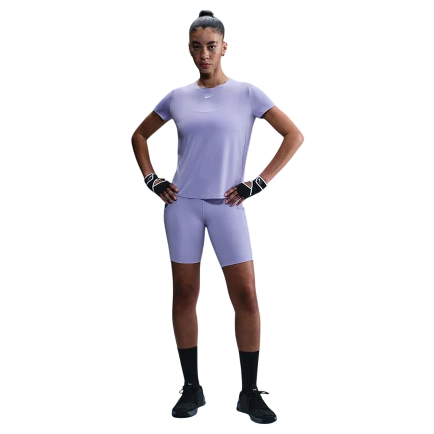 Lilac - Lifestyle - Nike Womens-Ladies One Dri-FIT Standard Top