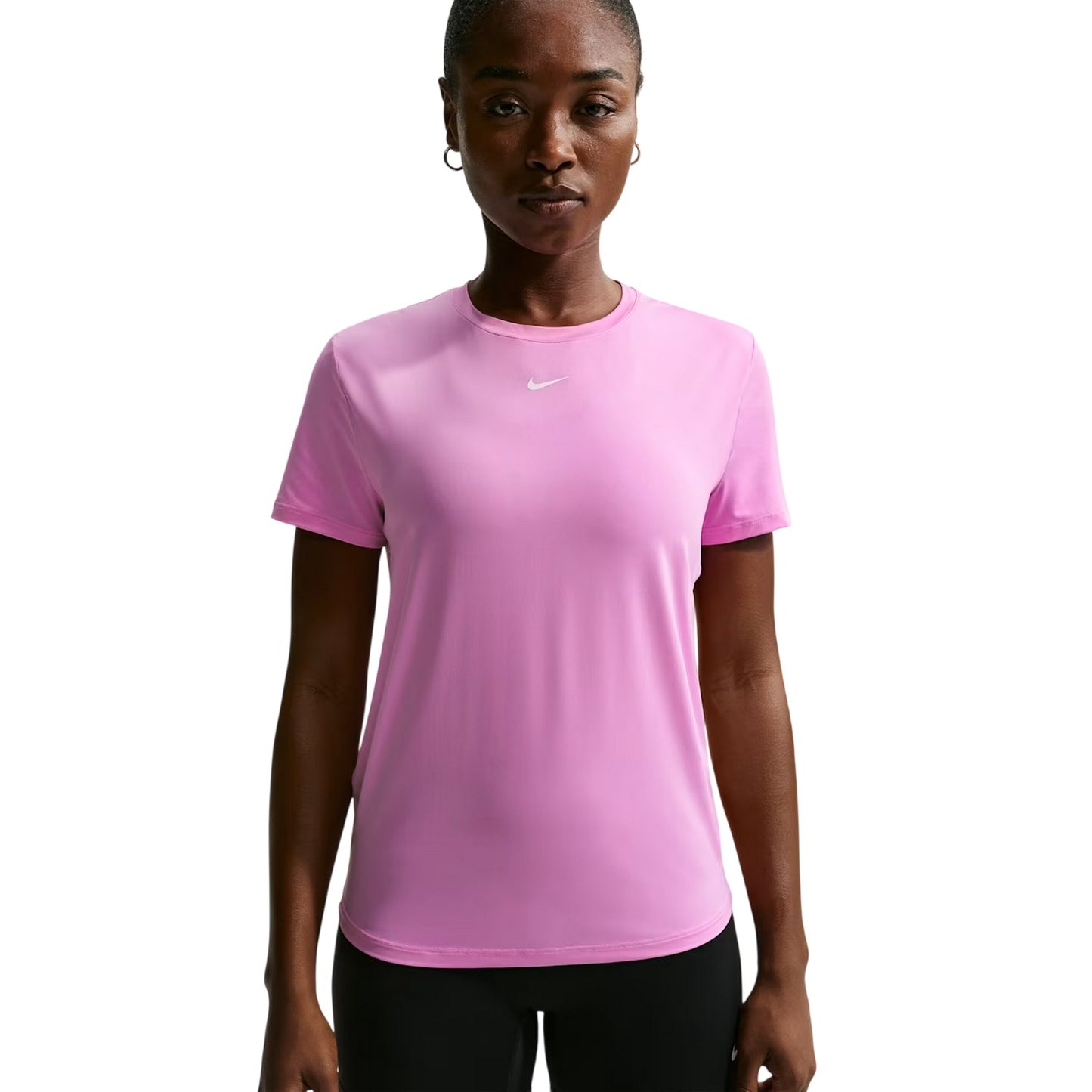 Magenta - Front - Nike Womens-Ladies One Dri-FIT Standard Top