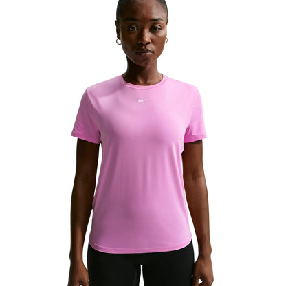 Magenta - Front - Nike Womens-Ladies One Dri-FIT Standard Top