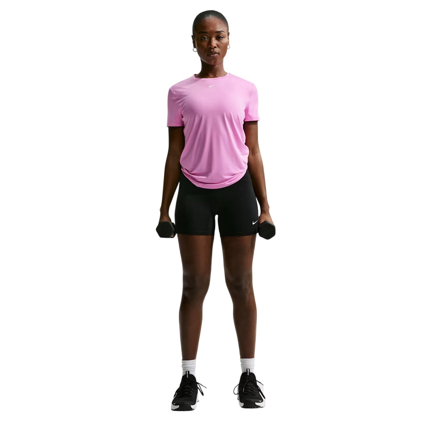 Magenta - Lifestyle - Nike Womens-Ladies One Dri-FIT Standard Top
