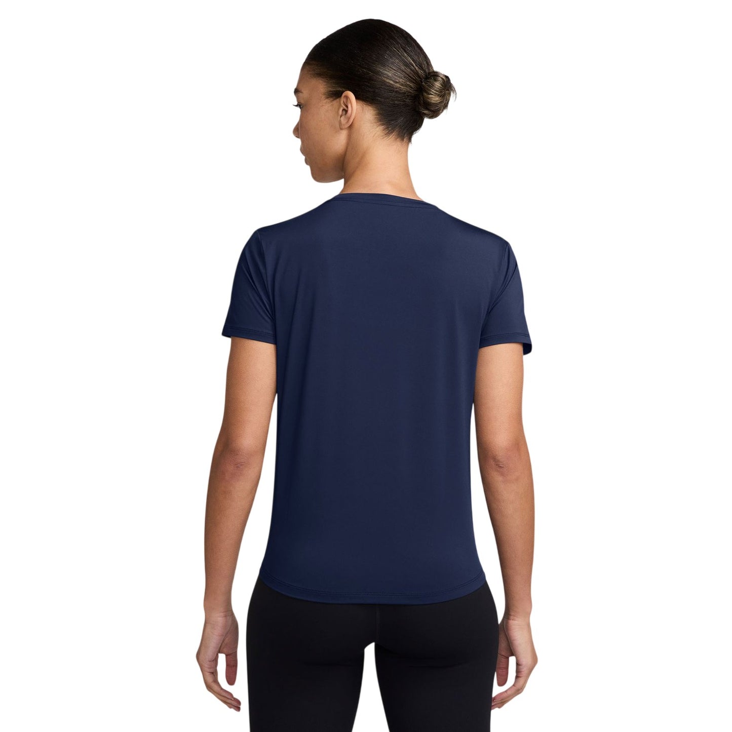Midnight Navy - Back - Nike Womens-Ladies One Dri-FIT Standard Top