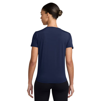 Midnight Navy - Back - Nike Womens-Ladies One Dri-FIT Standard Top