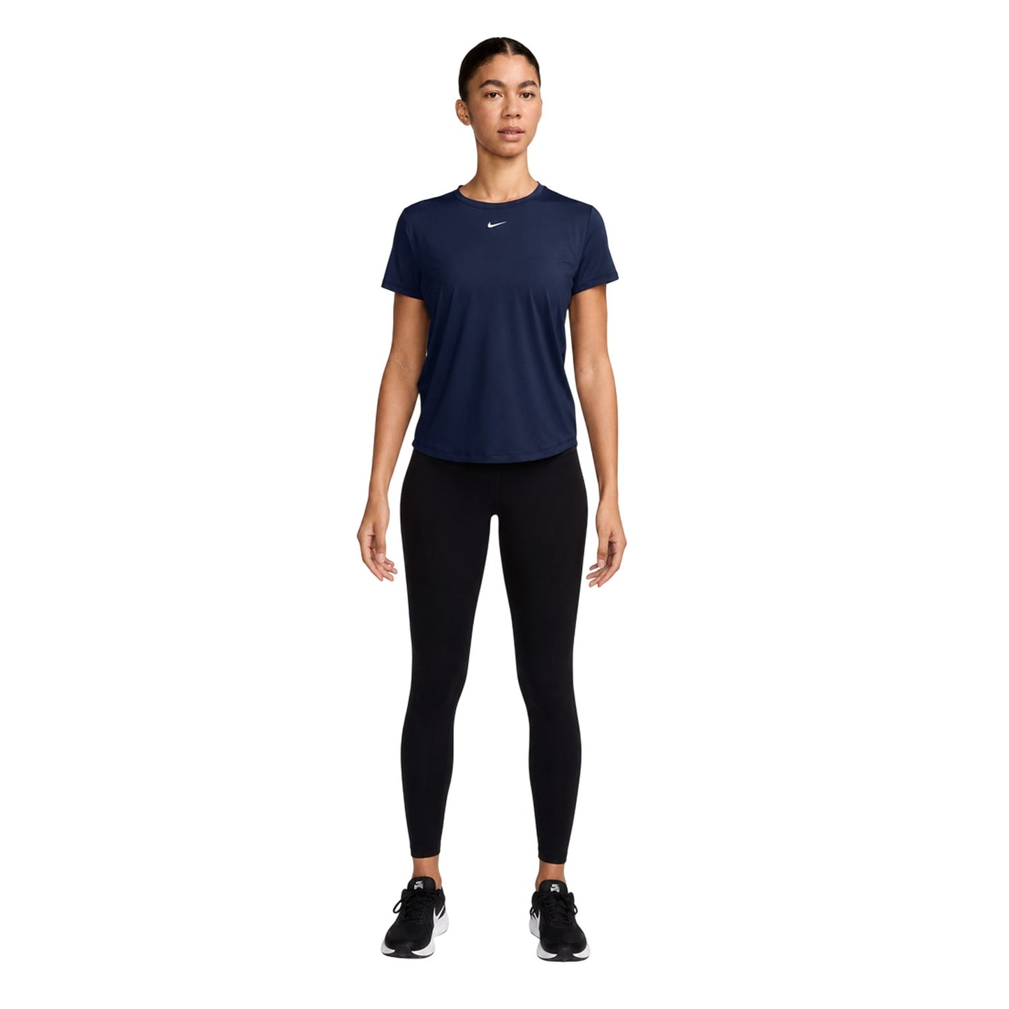 Midnight Navy - Lifestyle - Nike Womens-Ladies One Dri-FIT Standard Top