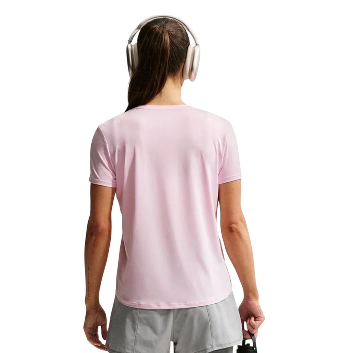 Pink Foam - Back - Nike Womens-Ladies One Dri-FIT Standard Top