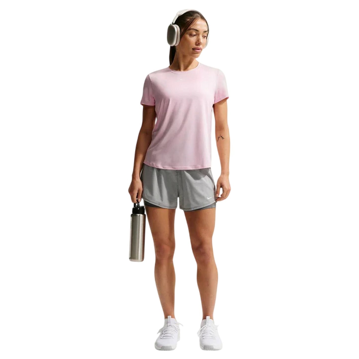 Pink Foam - Lifestyle - Nike Womens-Ladies One Dri-FIT Standard Top