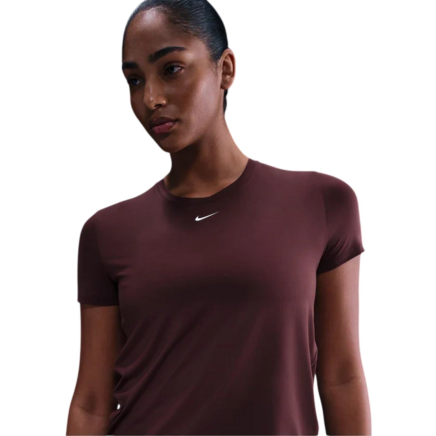 Burgundy - Lifestyle - Nike Womens-Ladies One Dri-FIT Standard Top