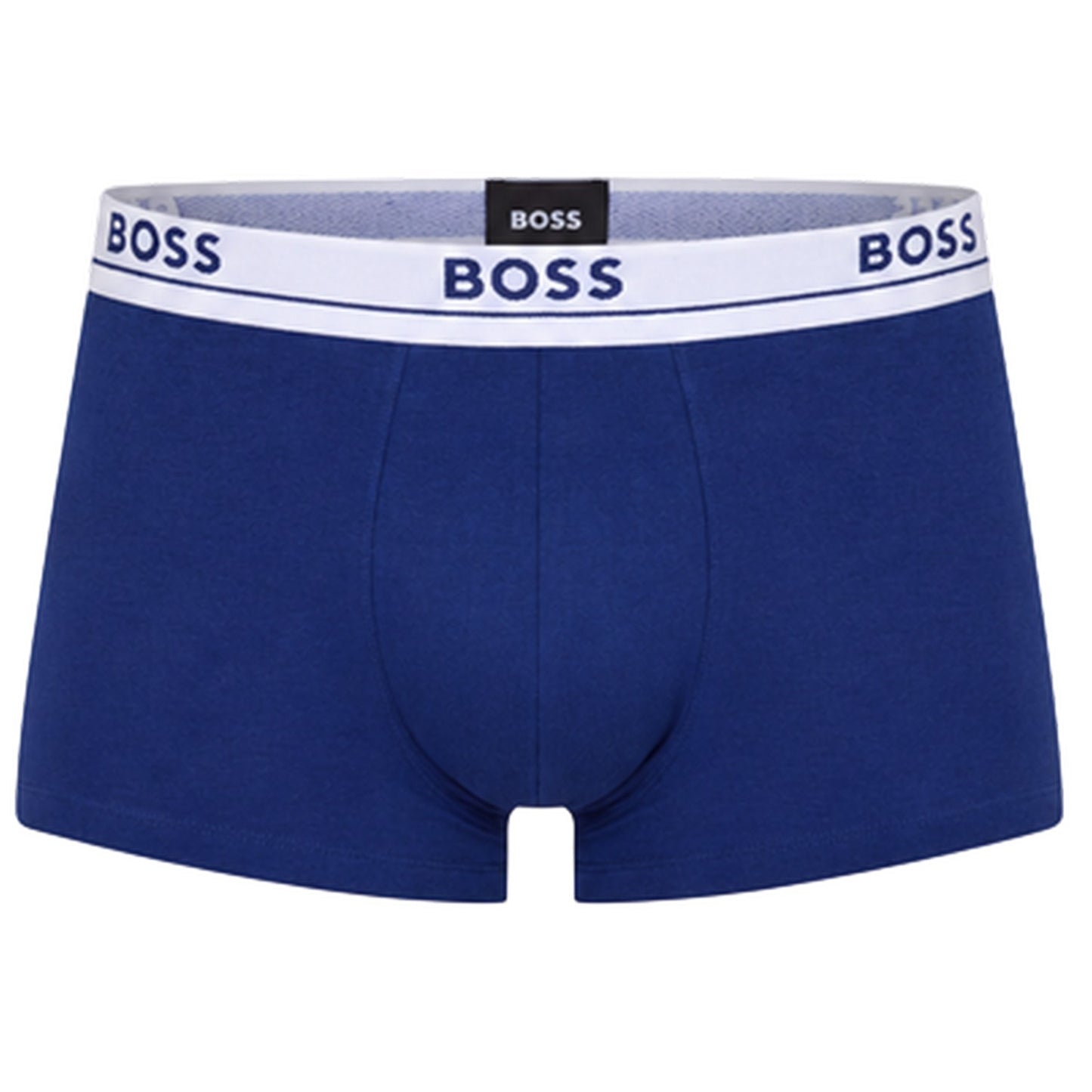 Black-Red-Blue - Back - Boss Mens Cotton Blend Boxer Shorts (Pack of 3)