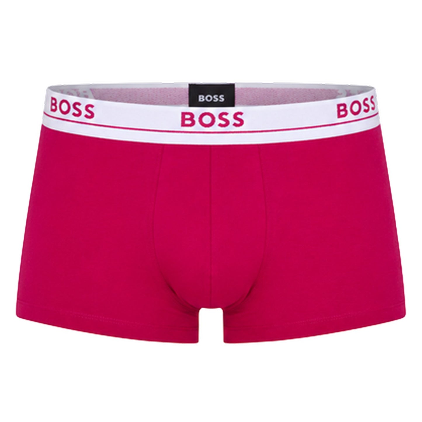 Black-Red-Blue - Side - Boss Mens Cotton Blend Boxer Shorts (Pack of 3)