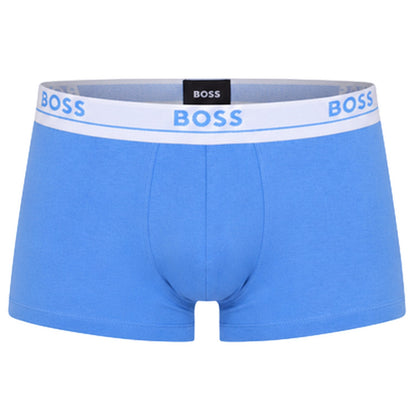 Black-Red-Blue - Lifestyle - Boss Mens Cotton Blend Boxer Shorts (Pack of 3)