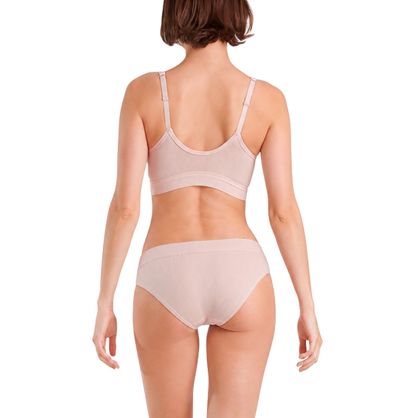 Peach Whip - Back - Adidas Womens-Ladies Modal Bralette