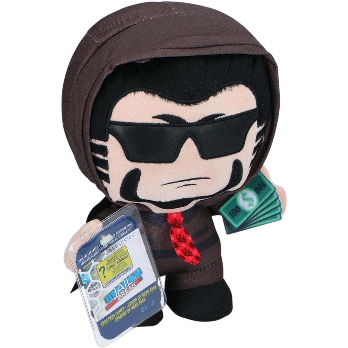 Multicoloured - Lifestyle - Roblox Jail Break Bank Robber Plush Toy