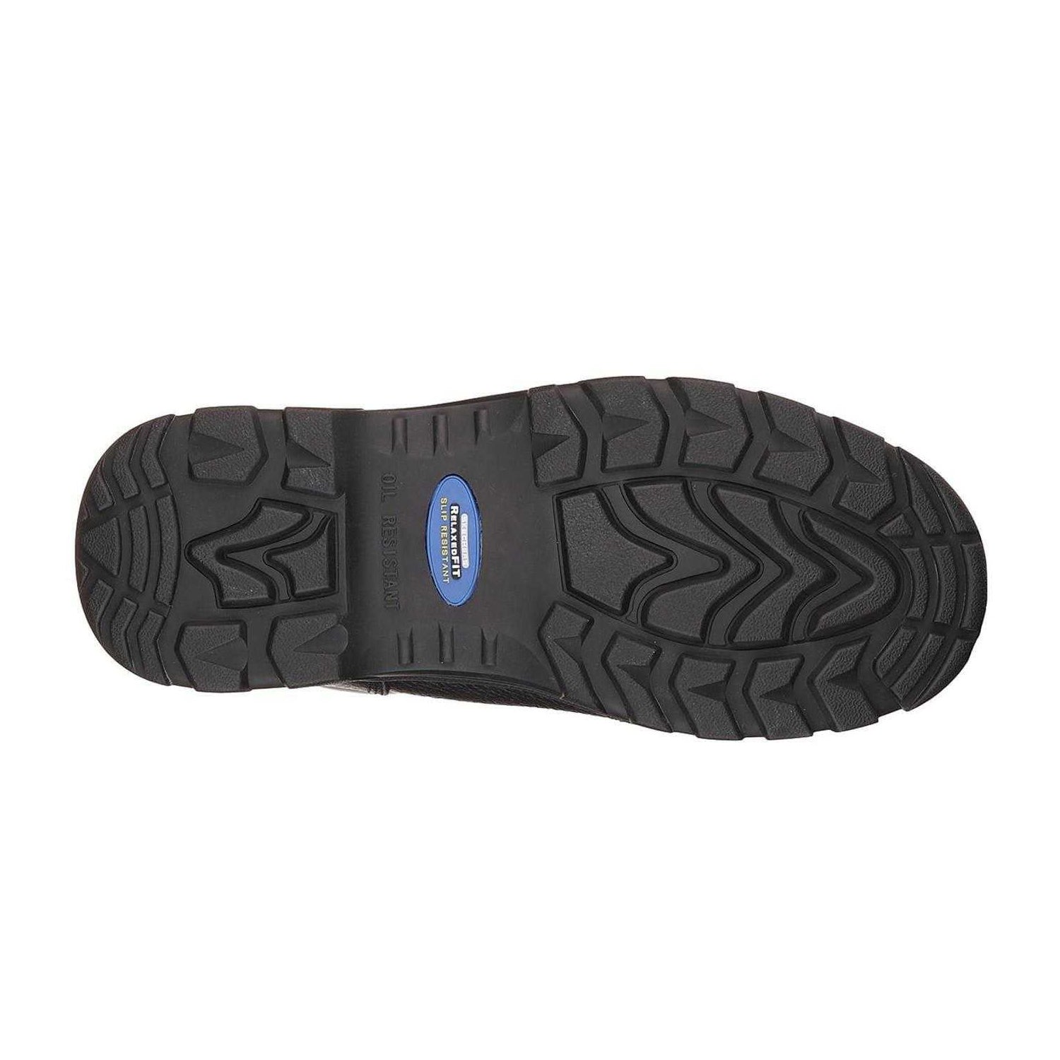 Black - Lifestyle - Skechers Mens Workshire Leather Steel Toe Cap Safety Boots