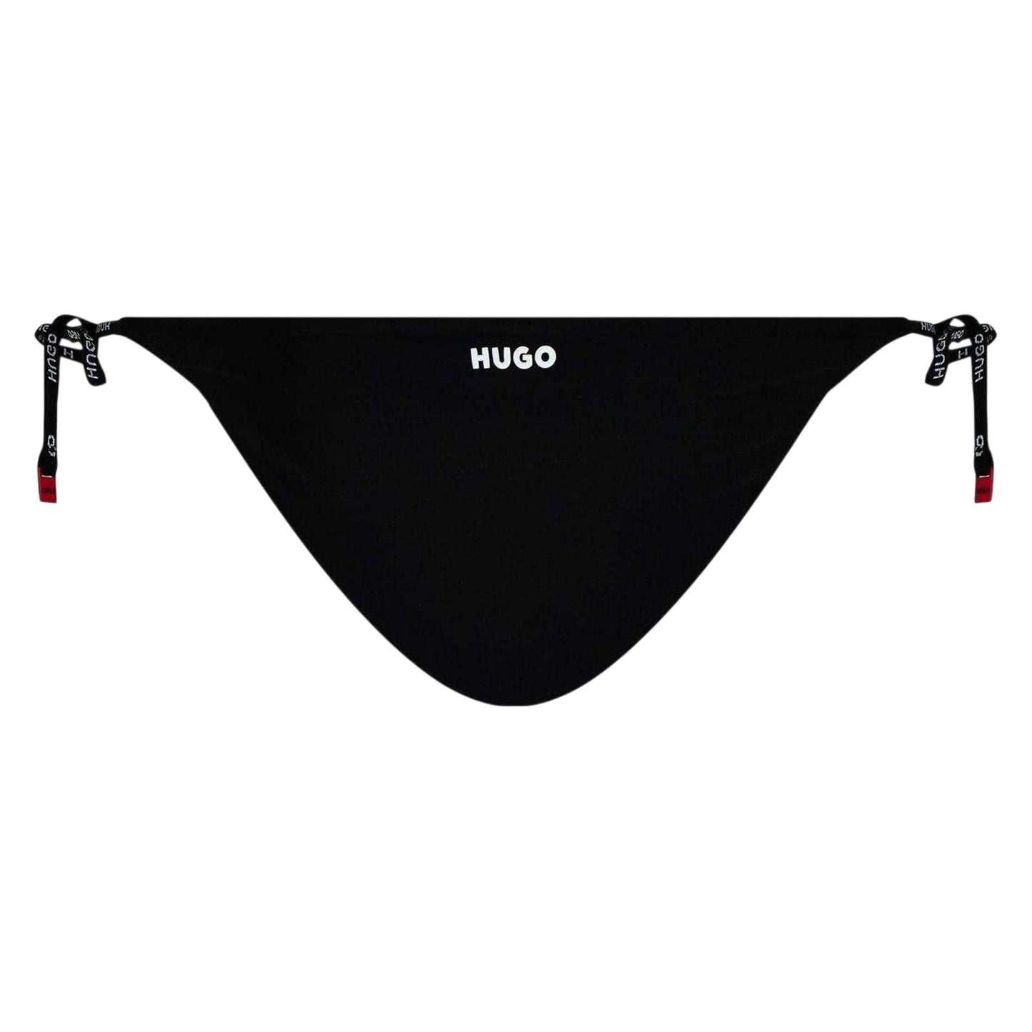 Black - Back - Hugo Womens-Ladies Logo Bikini Bottoms