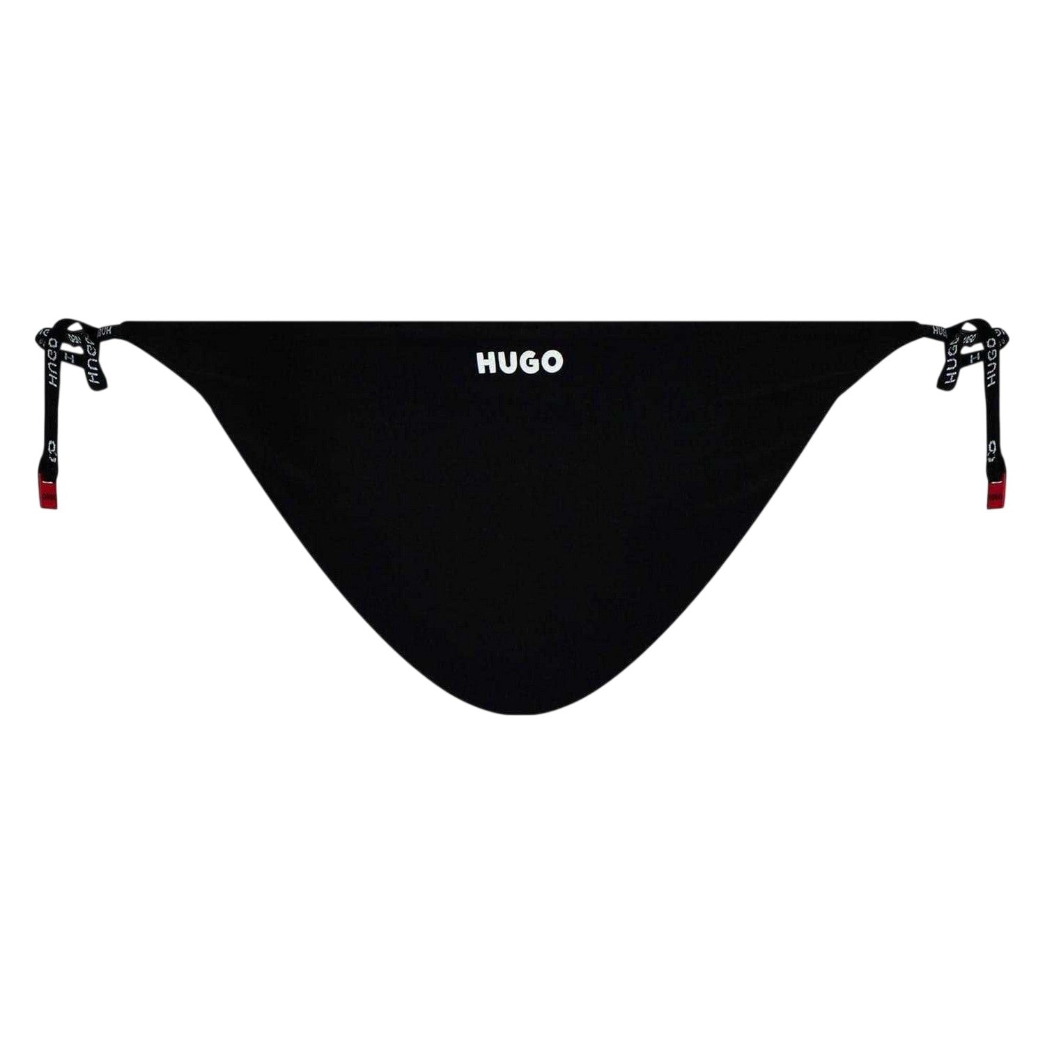 Black - Back - Hugo Womens-Ladies Logo Bikini Bottoms