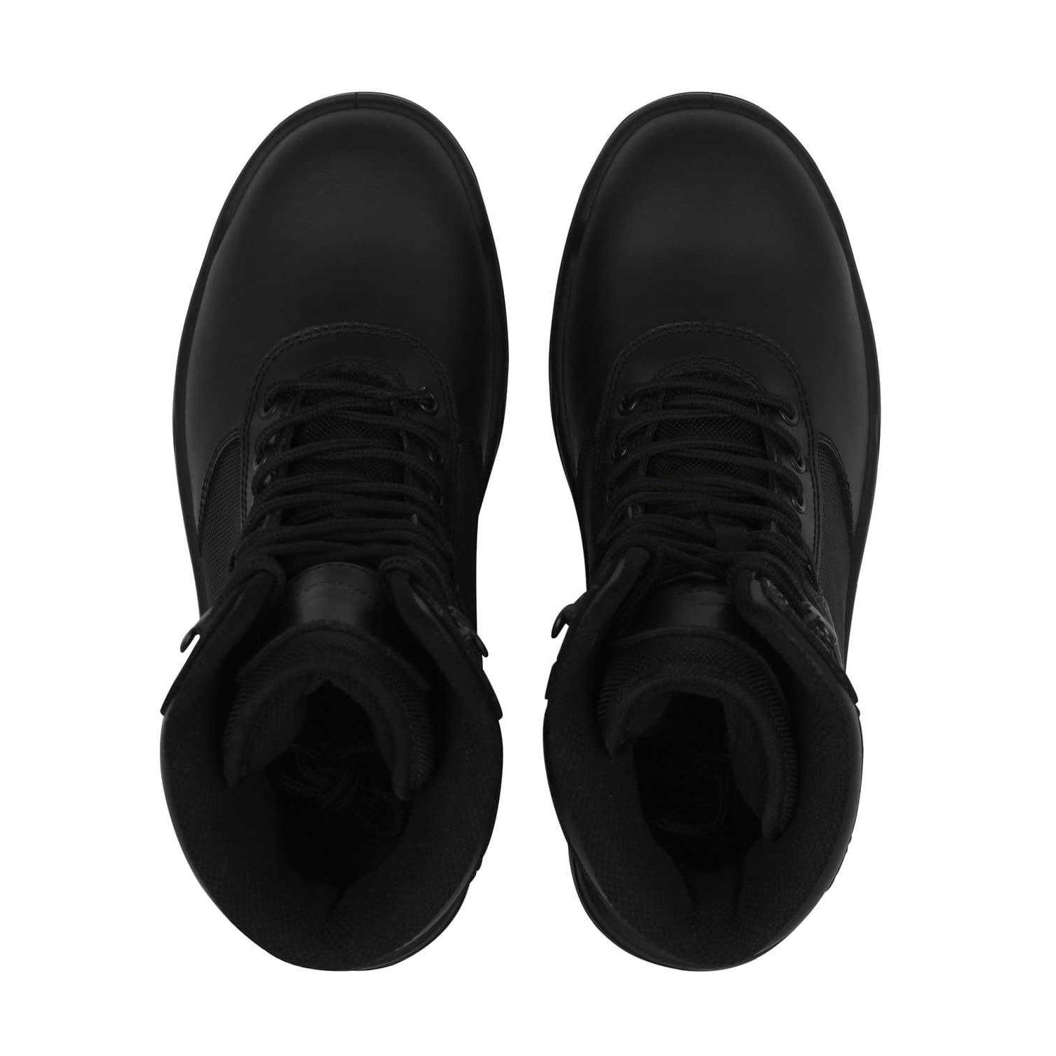 Black - Lifestyle - Dunlop Mens Hudson Leather Safety Boots