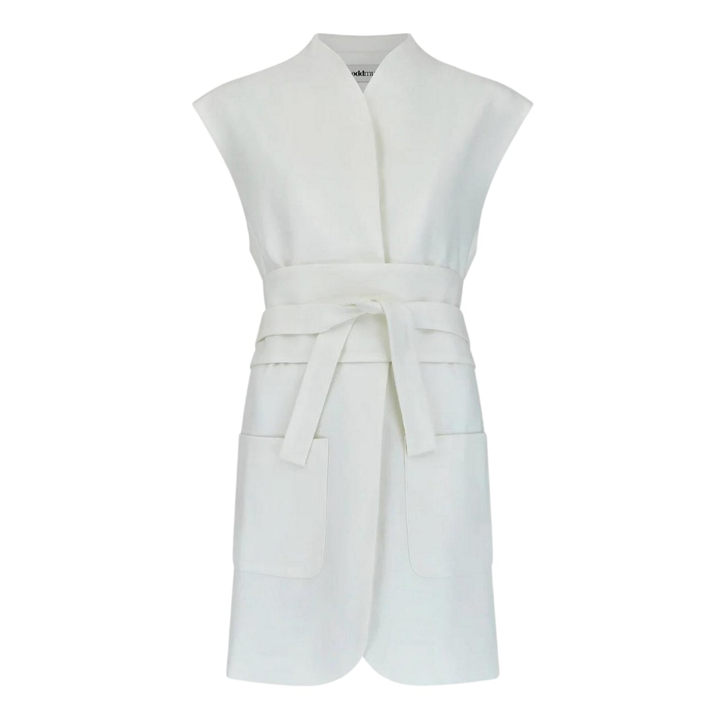 White - Front - Odd Muse Womens-Ladies Om The Ultimate Dress