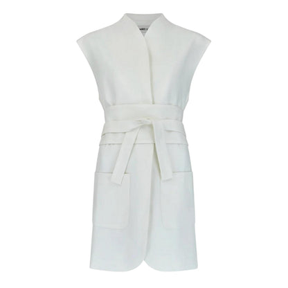 White - Front - Odd Muse Womens-Ladies Om The Ultimate Dress