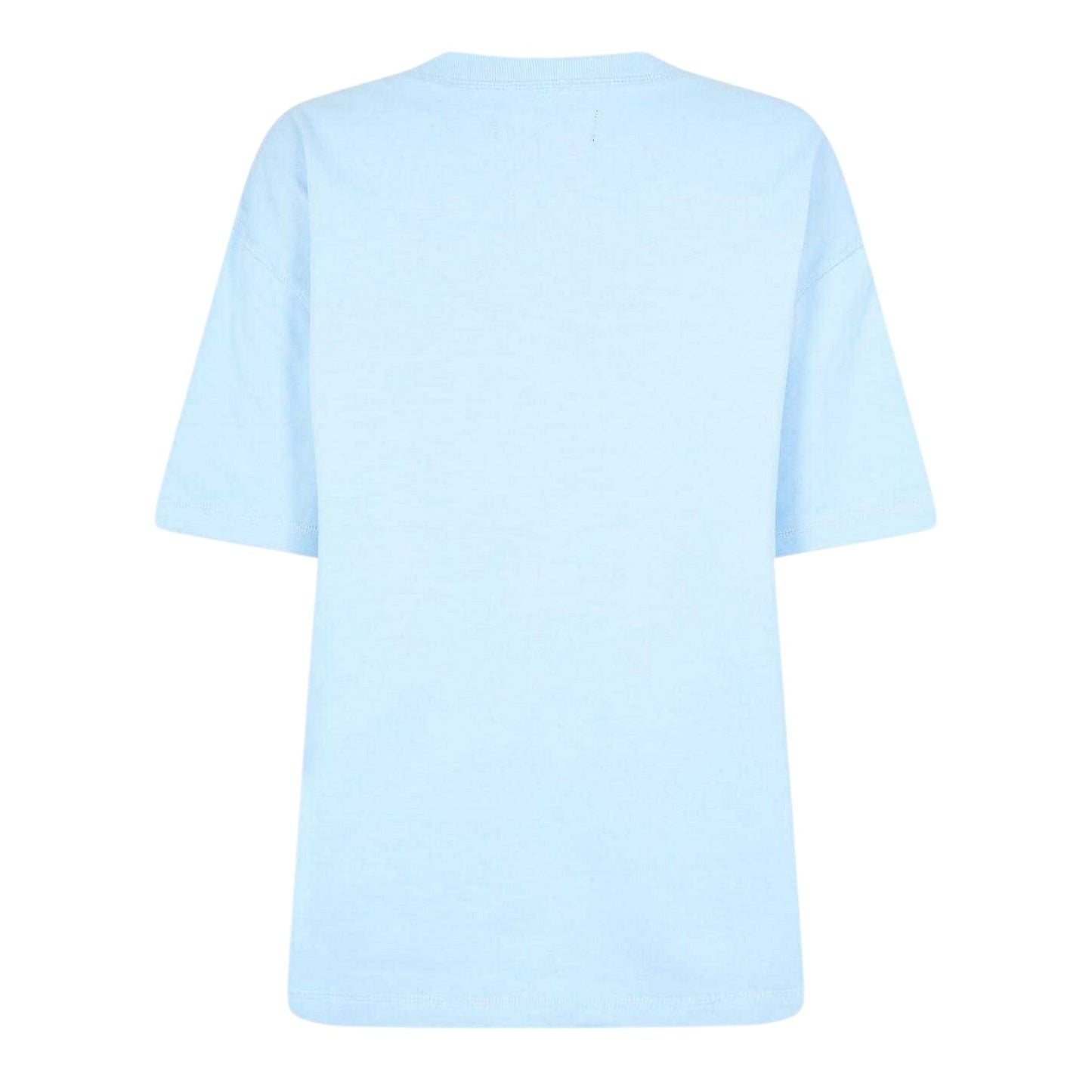 Blue - Back - Kangol Womens-Ladies Logo Oversized T-Shirt