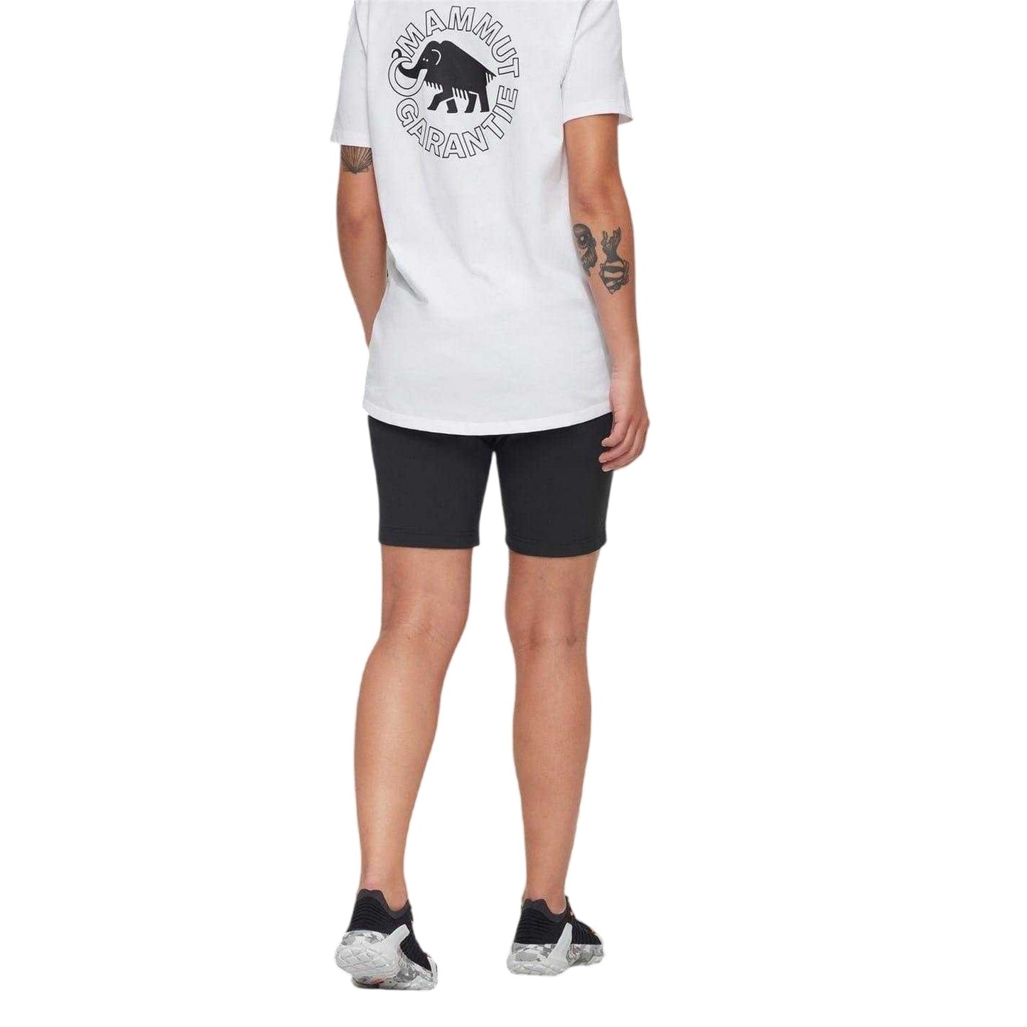 Black - Back - Mammut Womens-Ladies Hiking Shorts