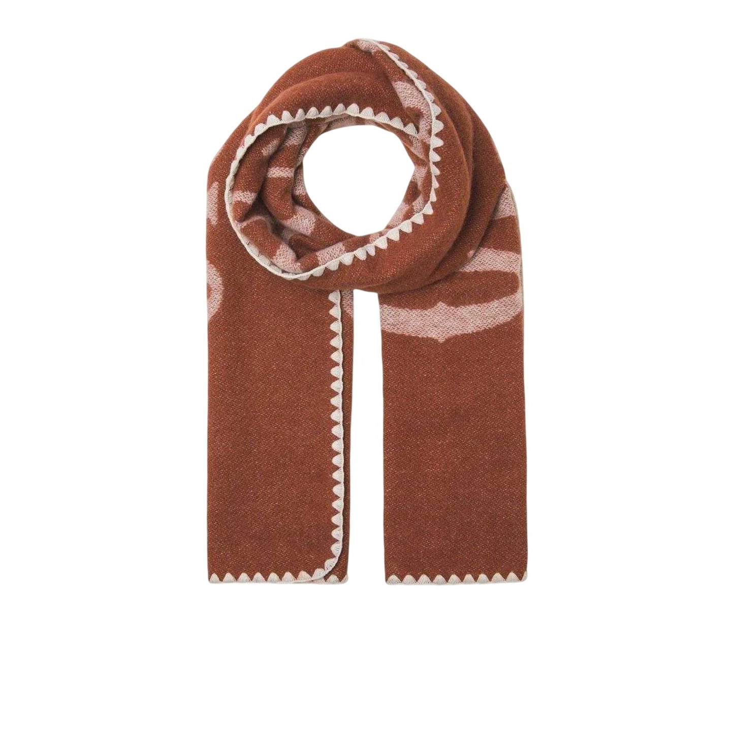 Brandy - Back - Jack And Jones Oblong Crochet Detail Scarf