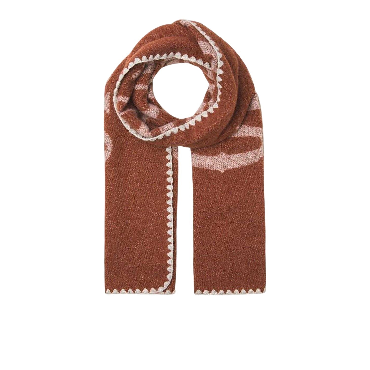 Brandy - Back - Jack And Jones Oblong Crochet Detail Scarf