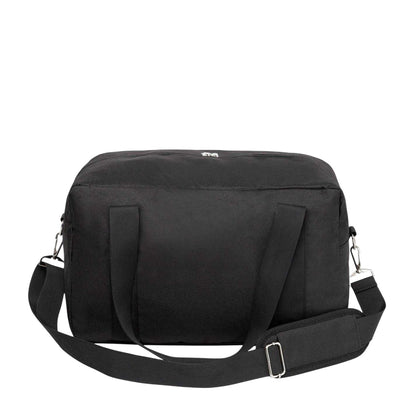 Black - Back - Linea Travel Duffle Bag