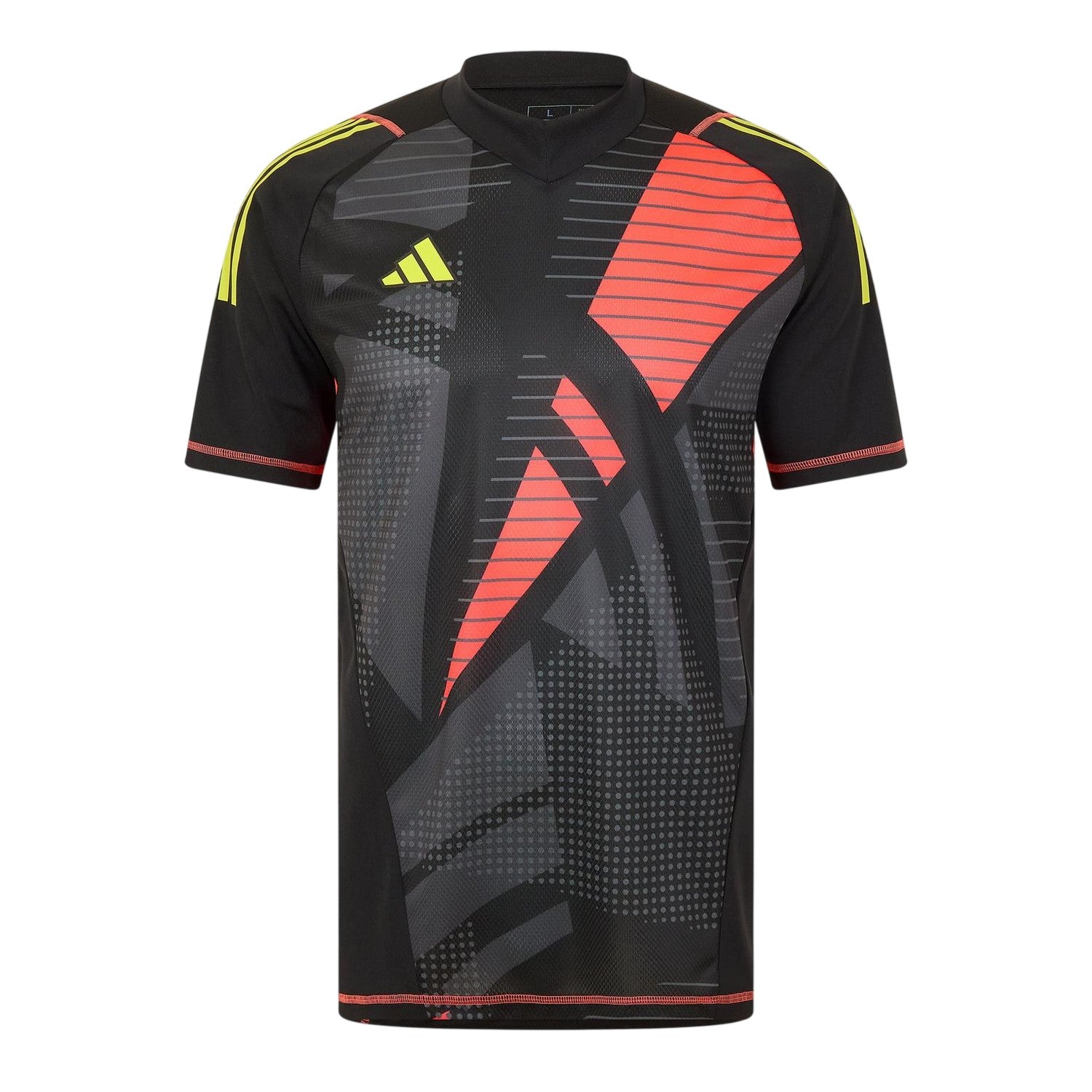 Black-Orange - Front - Adidas Womens-Ladies Tiro 24 Pro Performance Goalkeeper Jersey