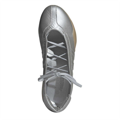 Silver - Lifestyle - Adidas Womens-Ladies Originals Taekwondo Mei Low Cut Trainers