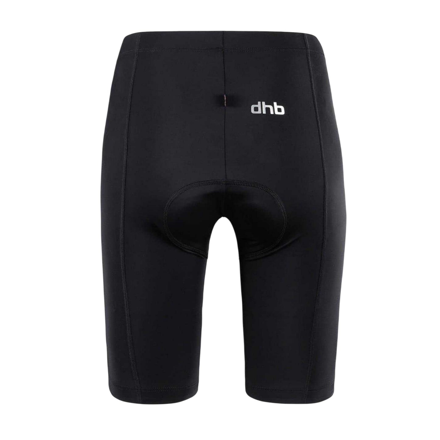 Black - Back - dhb Womens-Ladies Cycling Shorts