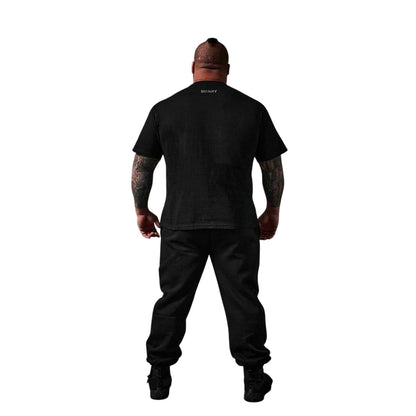 Black - Back - BEAST Mens Core Camo T-Shirt