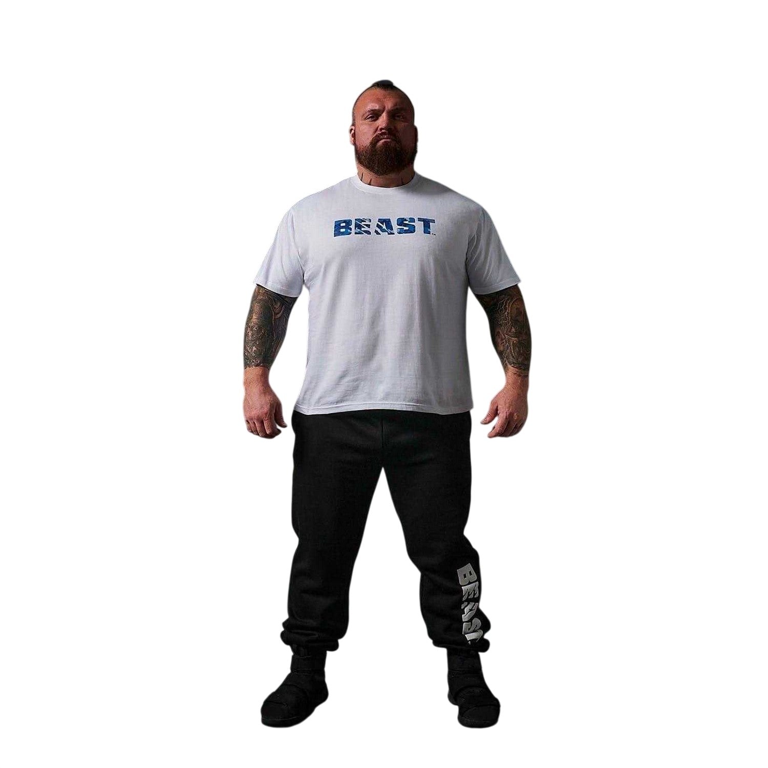 White - Lifestyle - BEAST Mens Core Camo T-Shirt