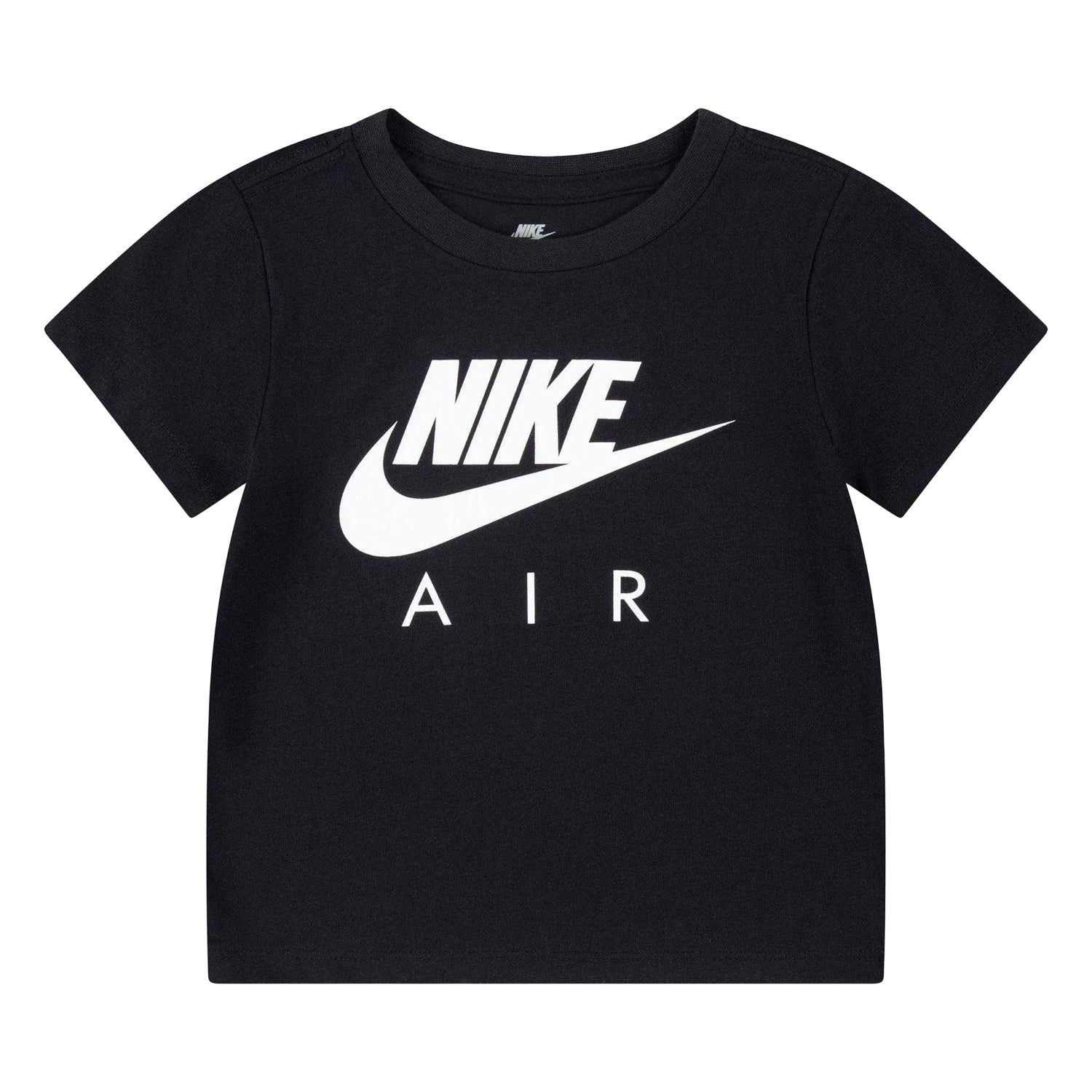 Black - Front - Nike Childrens-Kids Air Short-Sleeved T-Shirt