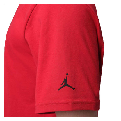 Red-Black - Side - Nike Mens Air Jordan Luka GFX T-Shirt