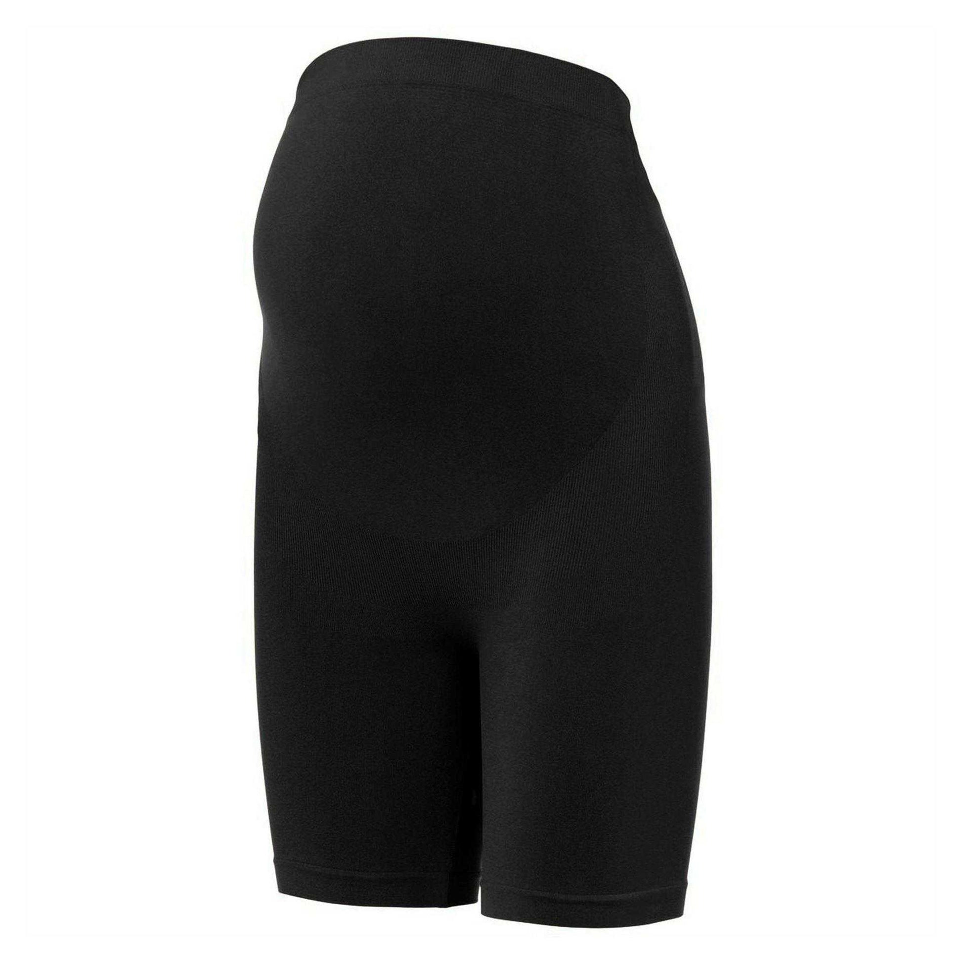 Black - Front - Mamalicious Womens-Ladies Jeanne Maternity Cycling Shorts